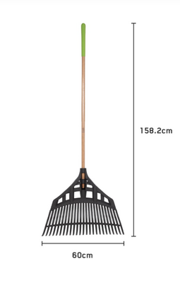 AMES Extra Wide Leaf Rake 60cm - image 4