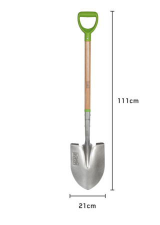 AMES Pointed Shovel - Carbon Steel - image 4