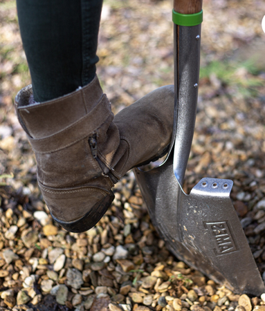 AMES Square Mouth Shovel - Carbon Steel - image 3