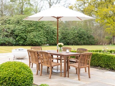 Bolney 6 Seater Rectangle set