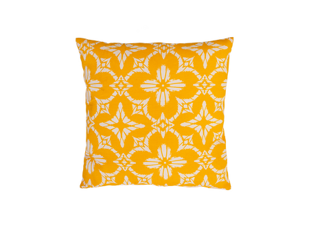 Dalia Yellow Cushion 47cm