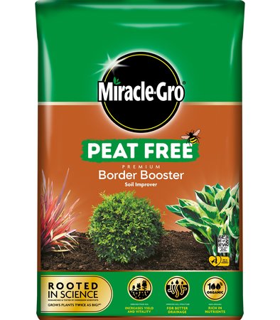 Miracle-Gro® Peat Free Premium Border Booster Soil Improver
