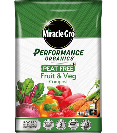 Miracle-Gro® Performance Organics™ Peat Free Fruit & Veg Compost