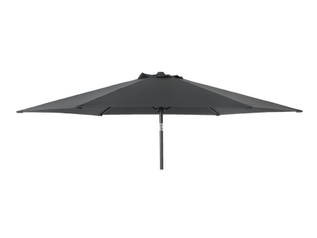 Round Alu. Parasol with Tilt 2.7m (Charcoal)