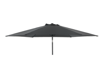 Round Alu. Parasol with Tilt 2.7m (Charcoal)