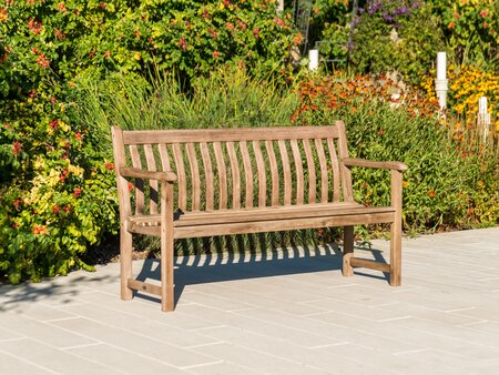Sherwood Broadfield Wooden Bench 4ft