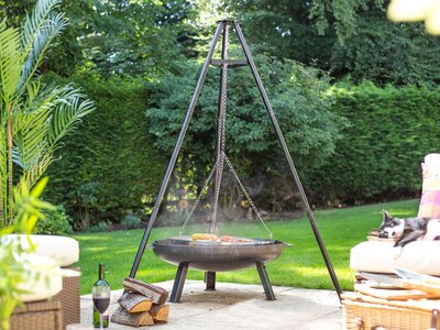 Tripod with Hanging Grill - image 1